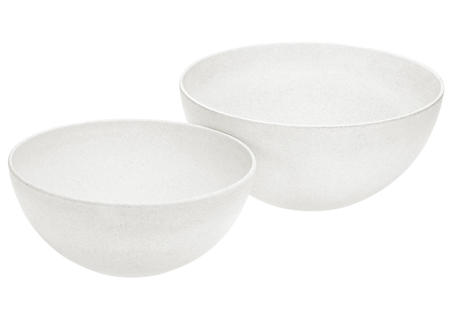 MAGU Schüssel "Natur-Design" Ø 19.8 cm urban-grey (naturweiß)