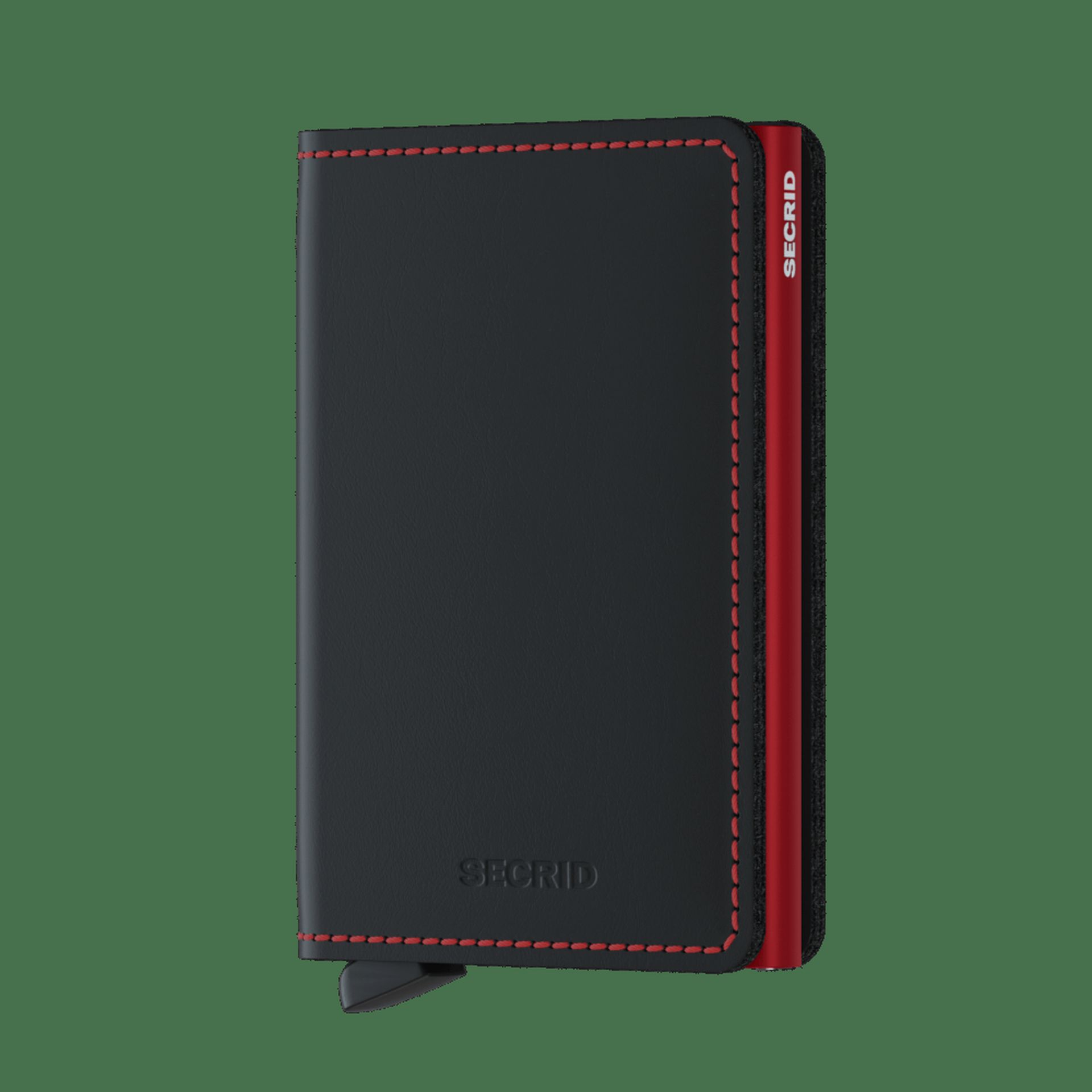 Secrid Slimwallet Matte Black & Red Secrid Slimwallet Matte Black & Red