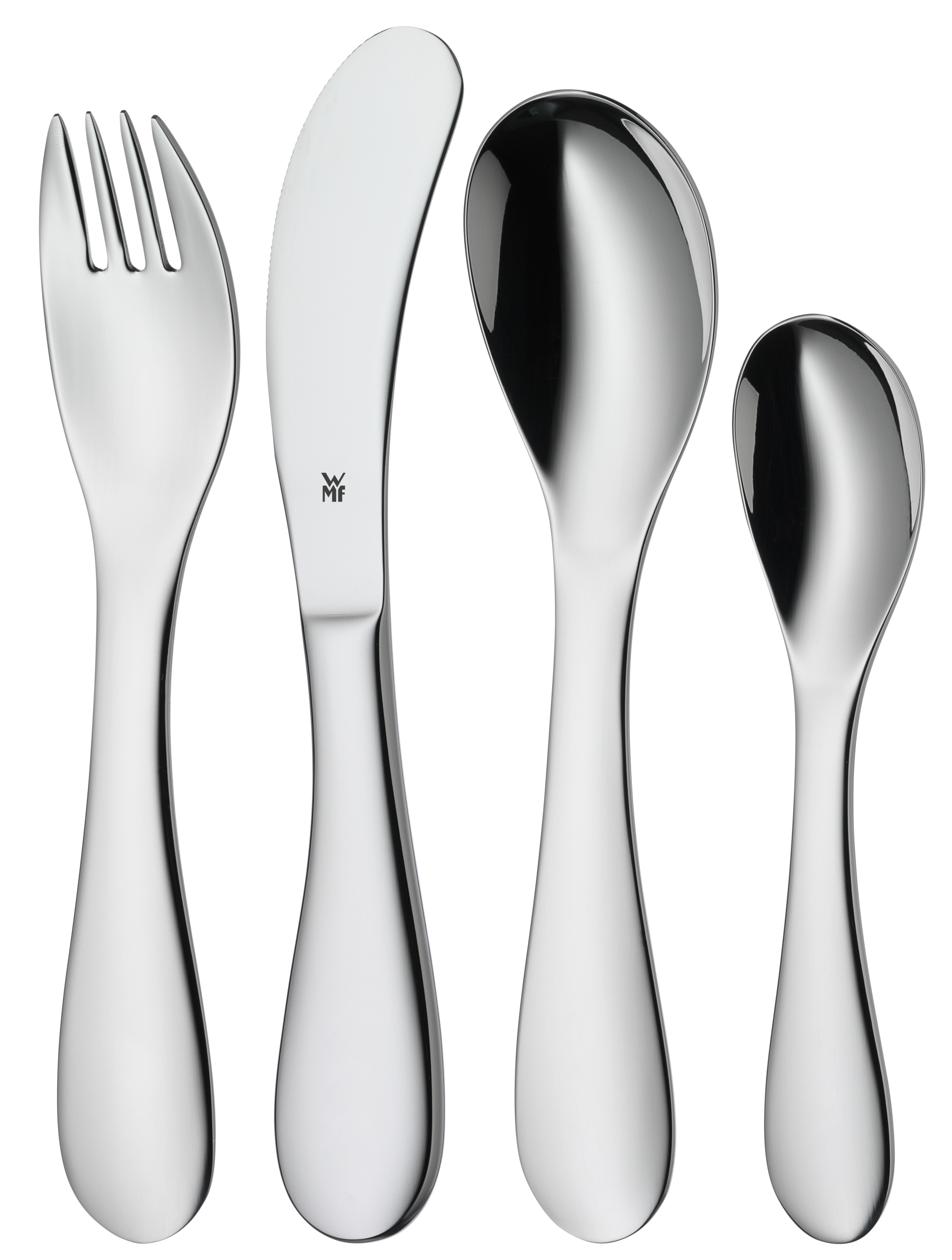 WMF Kinderbesteck-Set Knuddel, 4-teilig