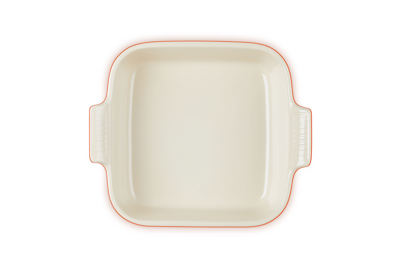 Le Creuset Auflaufform Tradition quadratisch 23 x 23 cm Kirschrot