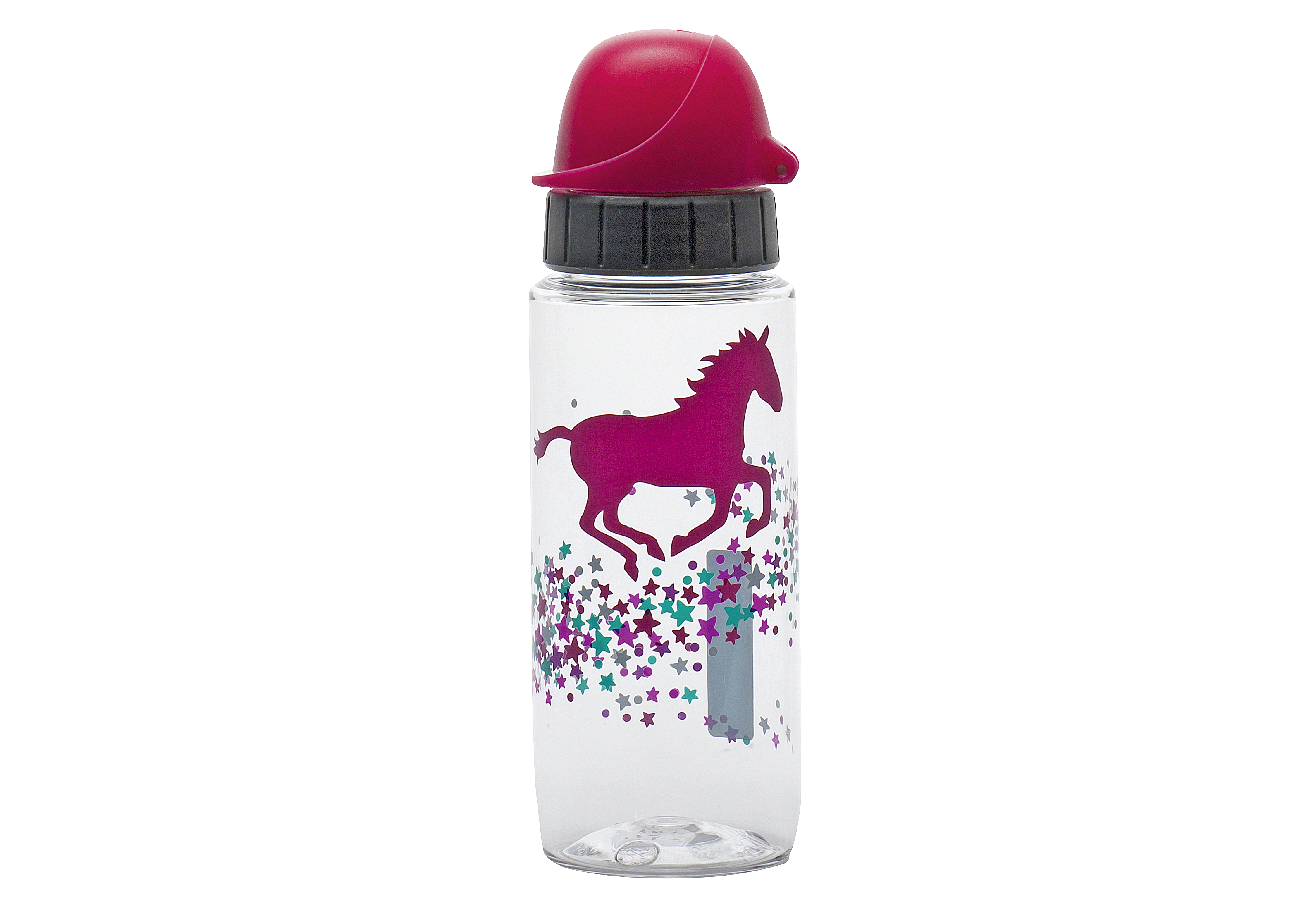 EMSA Trinkflasche Tritan Kids pink Horse 0,5l transpare