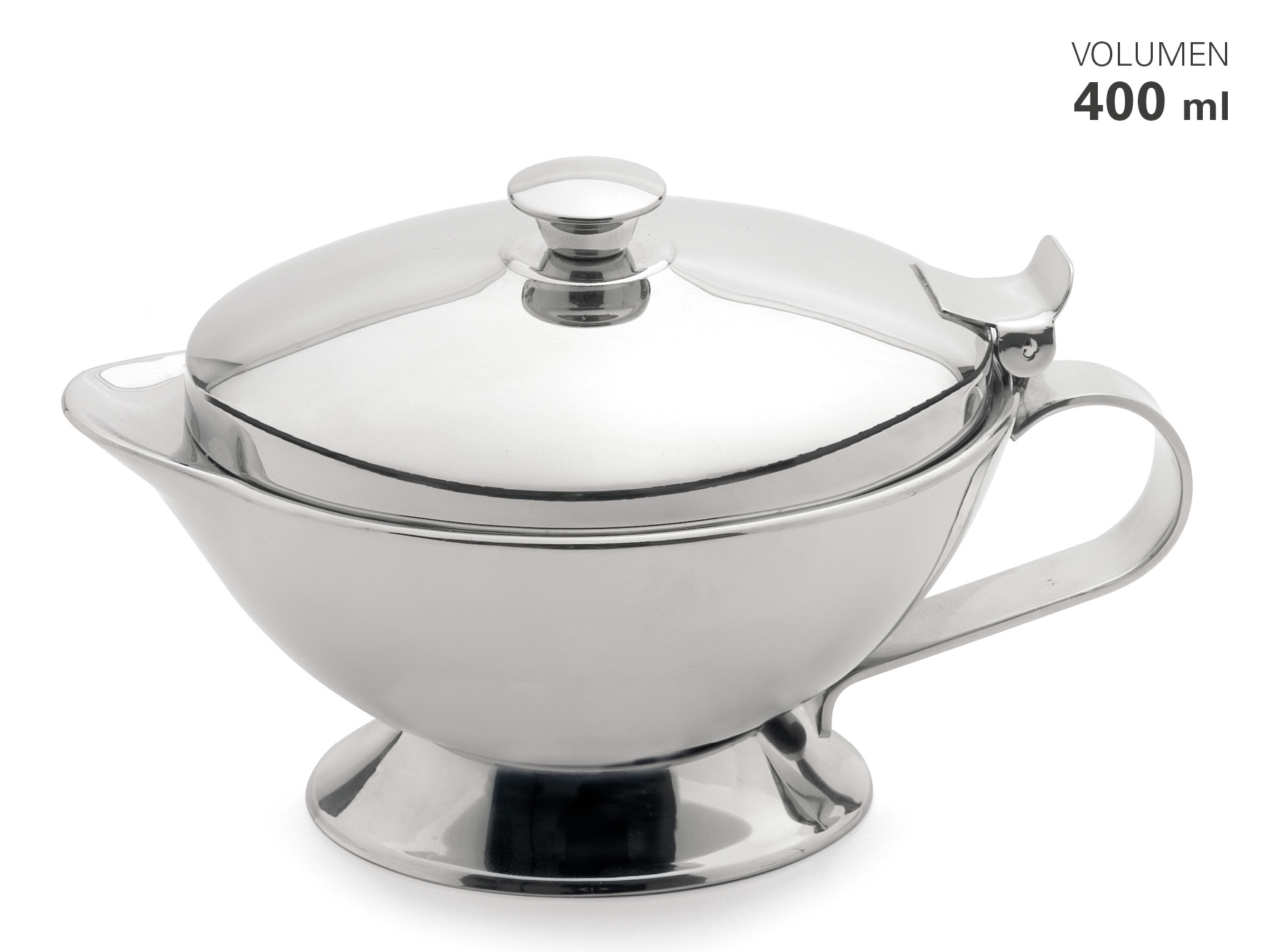 Weis Thermo Sauciere Edelstahl doppelwandig, 400 ml