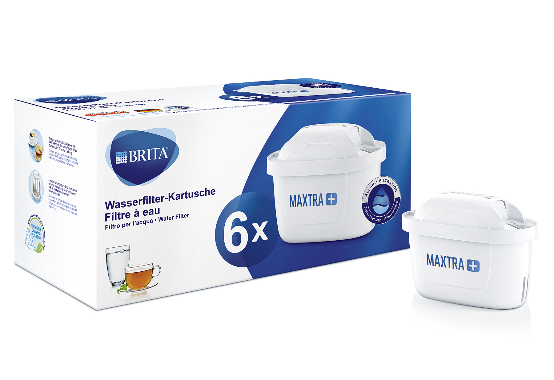 BRITA Filterkartusche Maxtra+ 6er Pack