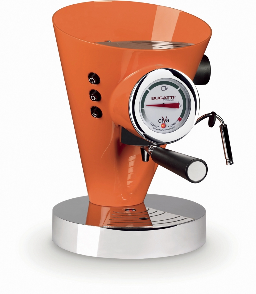 Bugatti Diva Espressomaschine Orange