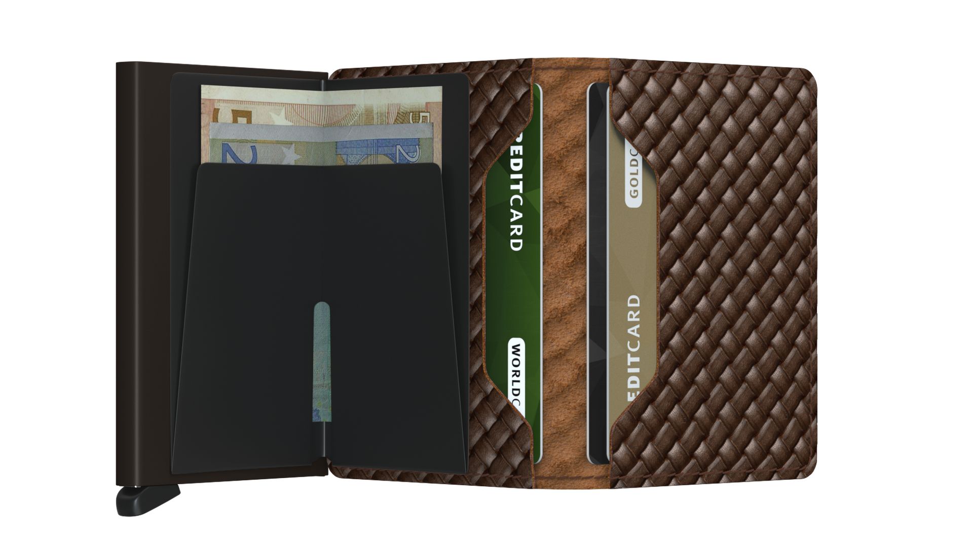 Secrid Slimwallet Basket Brown