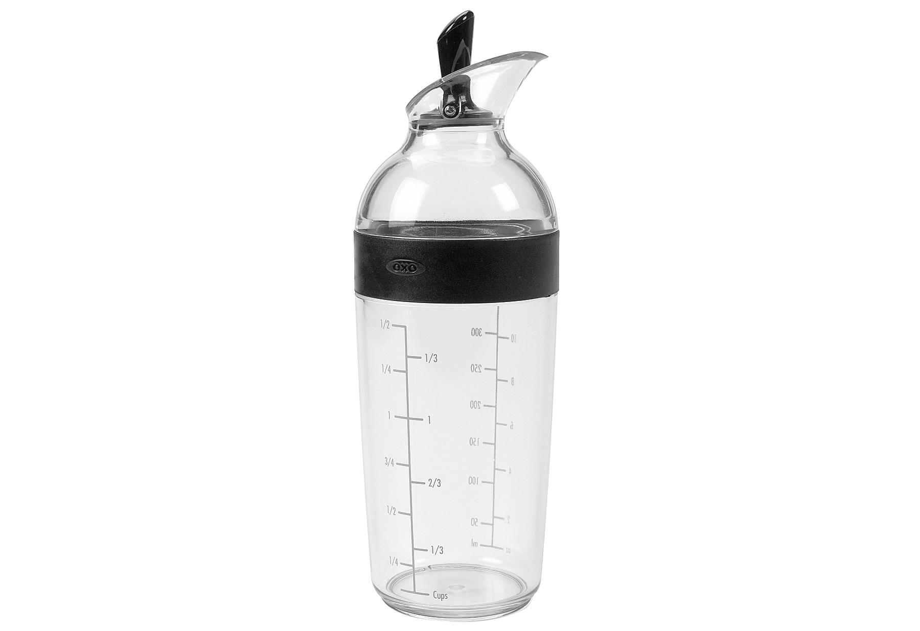 OXO Shaker 350 ml transparent-schwarz
