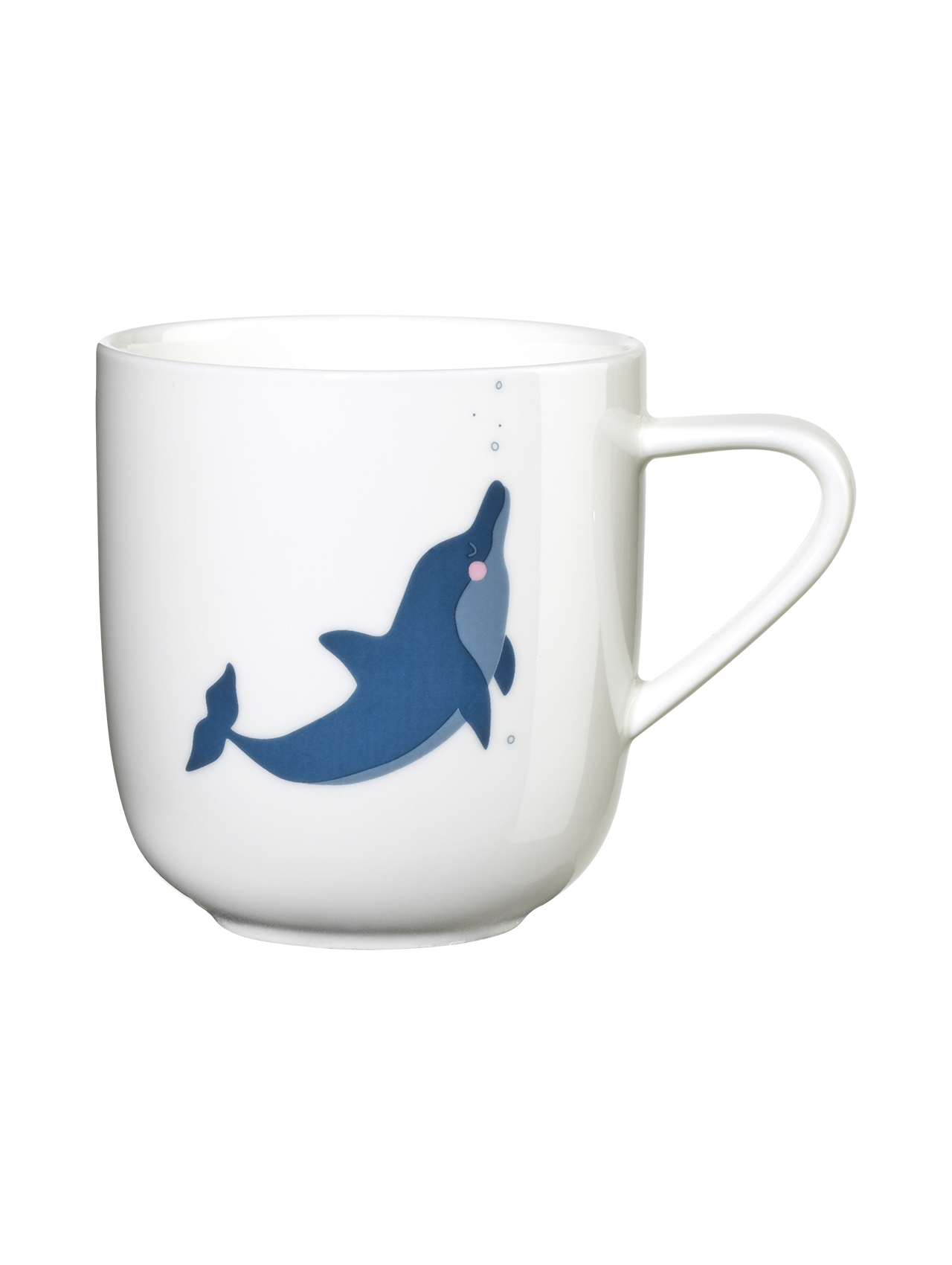 ASA kids Henkelbecher, Delfin Dennis Motiv glänzend