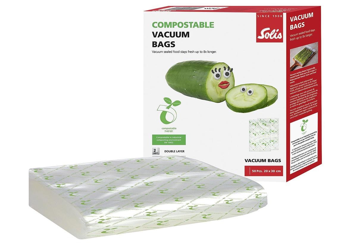 SOLIS Vakuumierbeutel ECO 20x30cm 50er Pack transparent