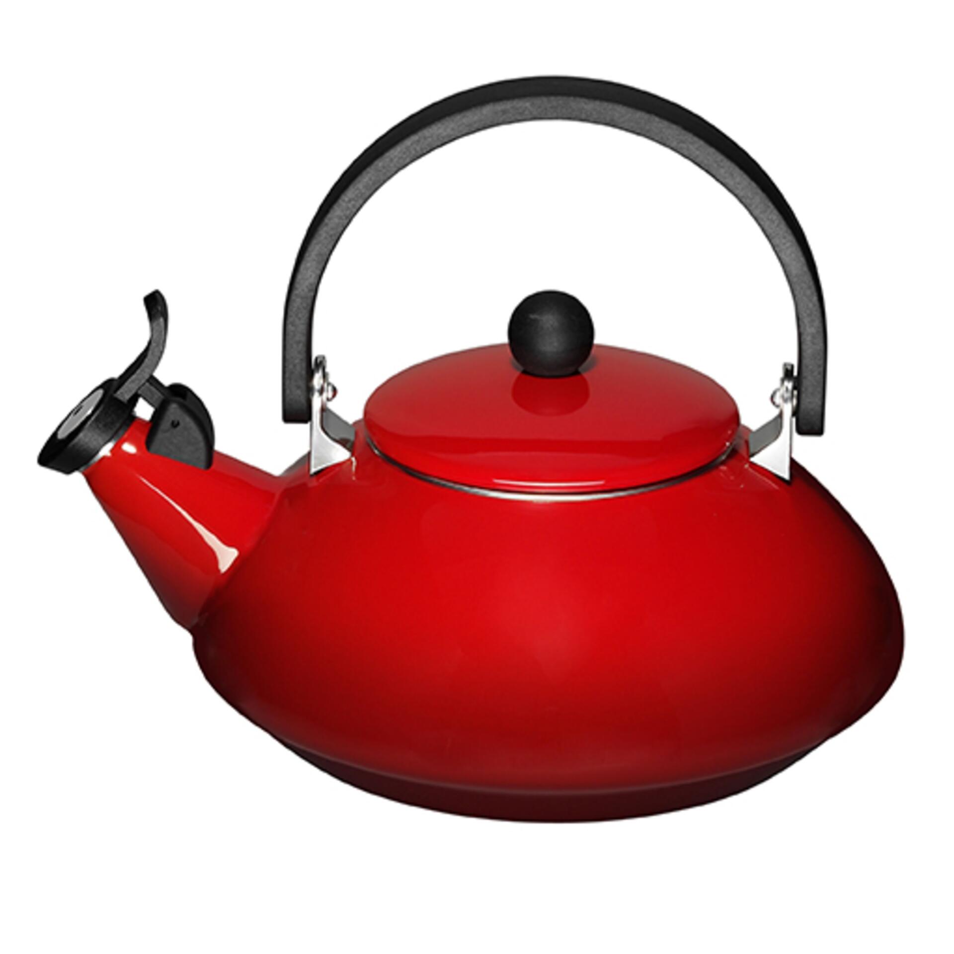 Le Creuset Wasserkessel Zen Kirschrot