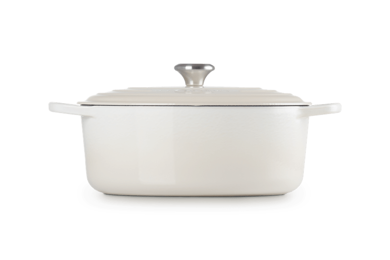 Le Creuset BRÄTER OVAL SIG 31 CM MERINGUE