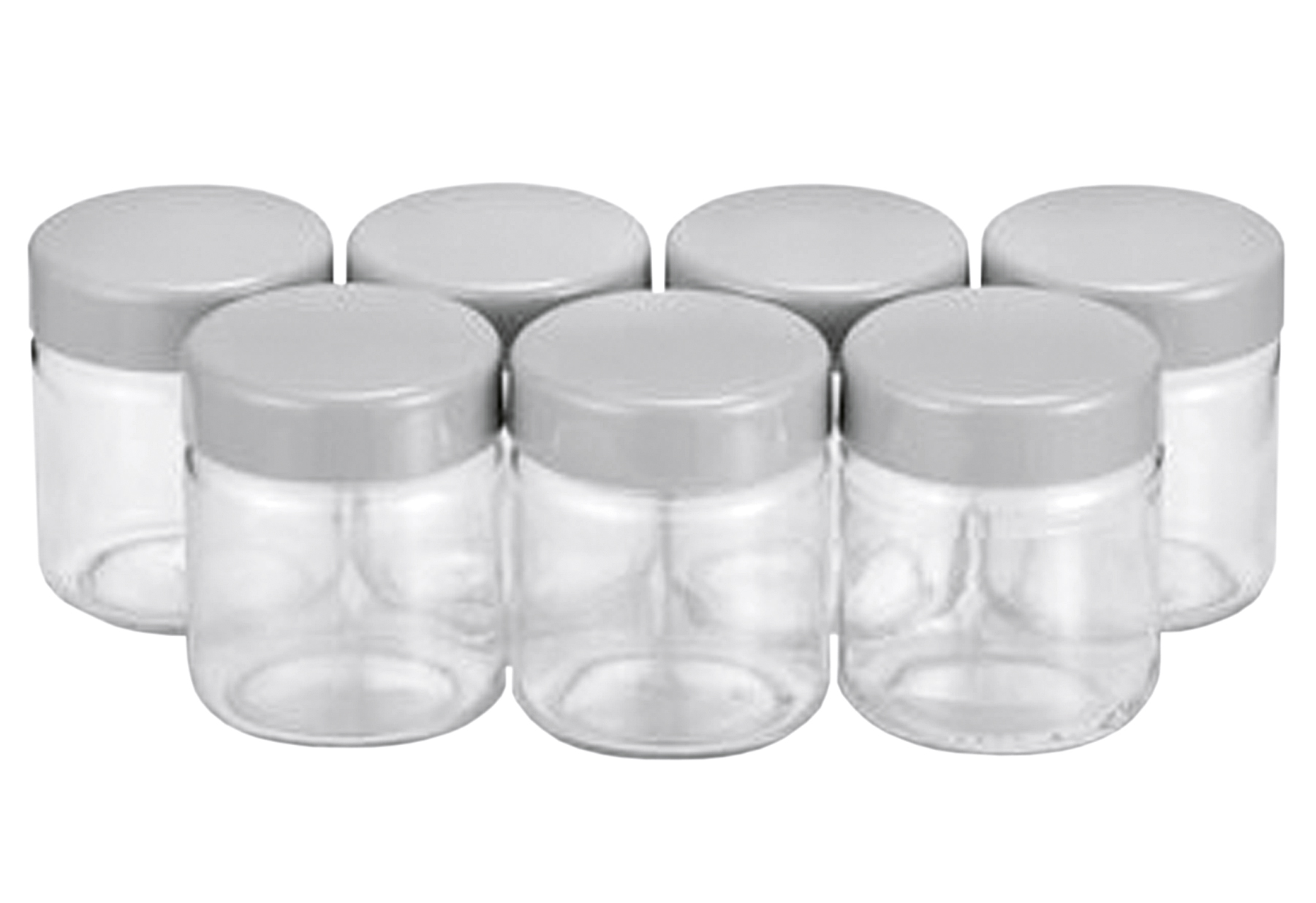 SEVERIN Ersatzglas 150ml für Joghurtbereiter JG 3518 7er Pack