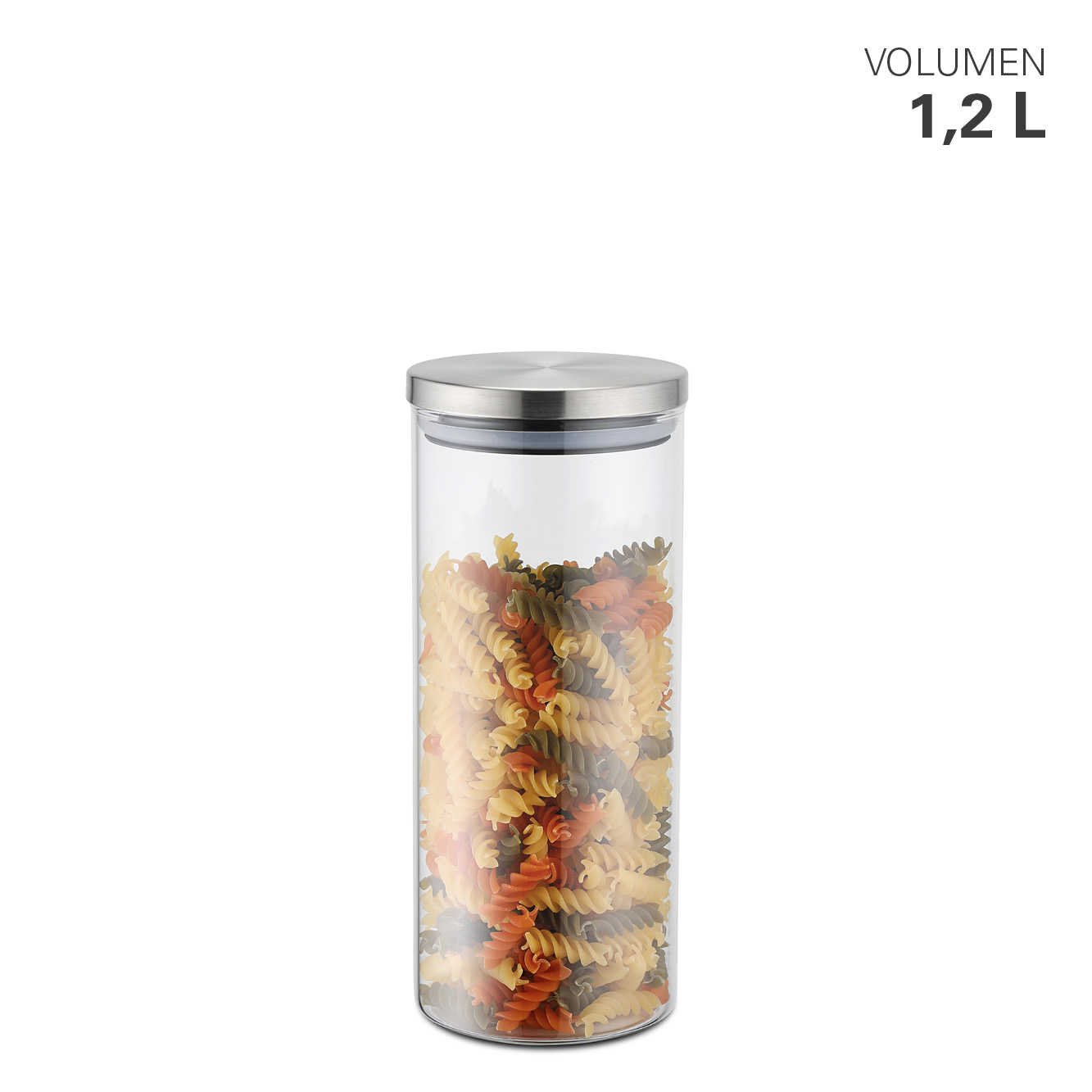 Weis Vorratsdose aus Borosilikatglas 1200 ml