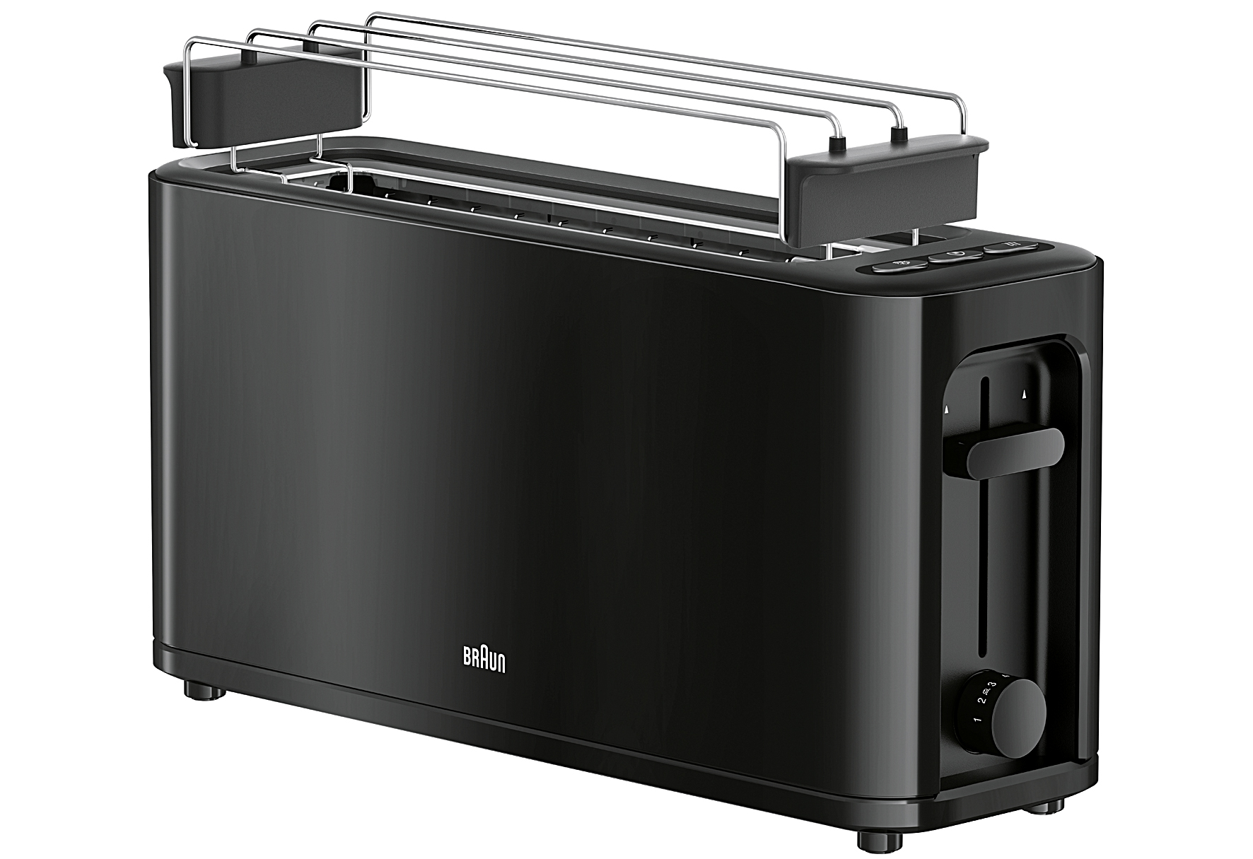 BRAUN Langschlitztoaster HT 3110 BK schwarz