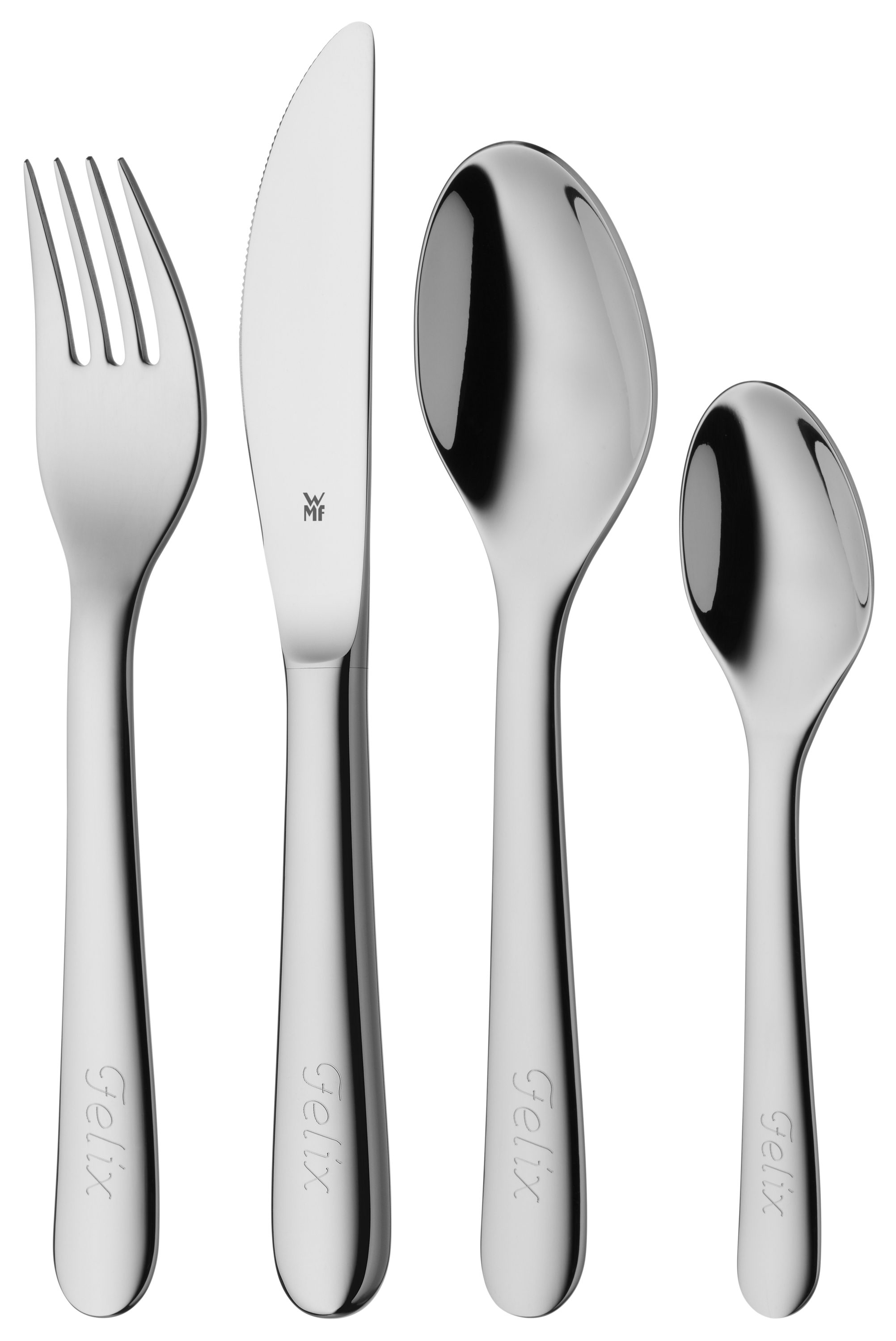 WMF Kinderbesteck-Set Gravur, 4-teilig