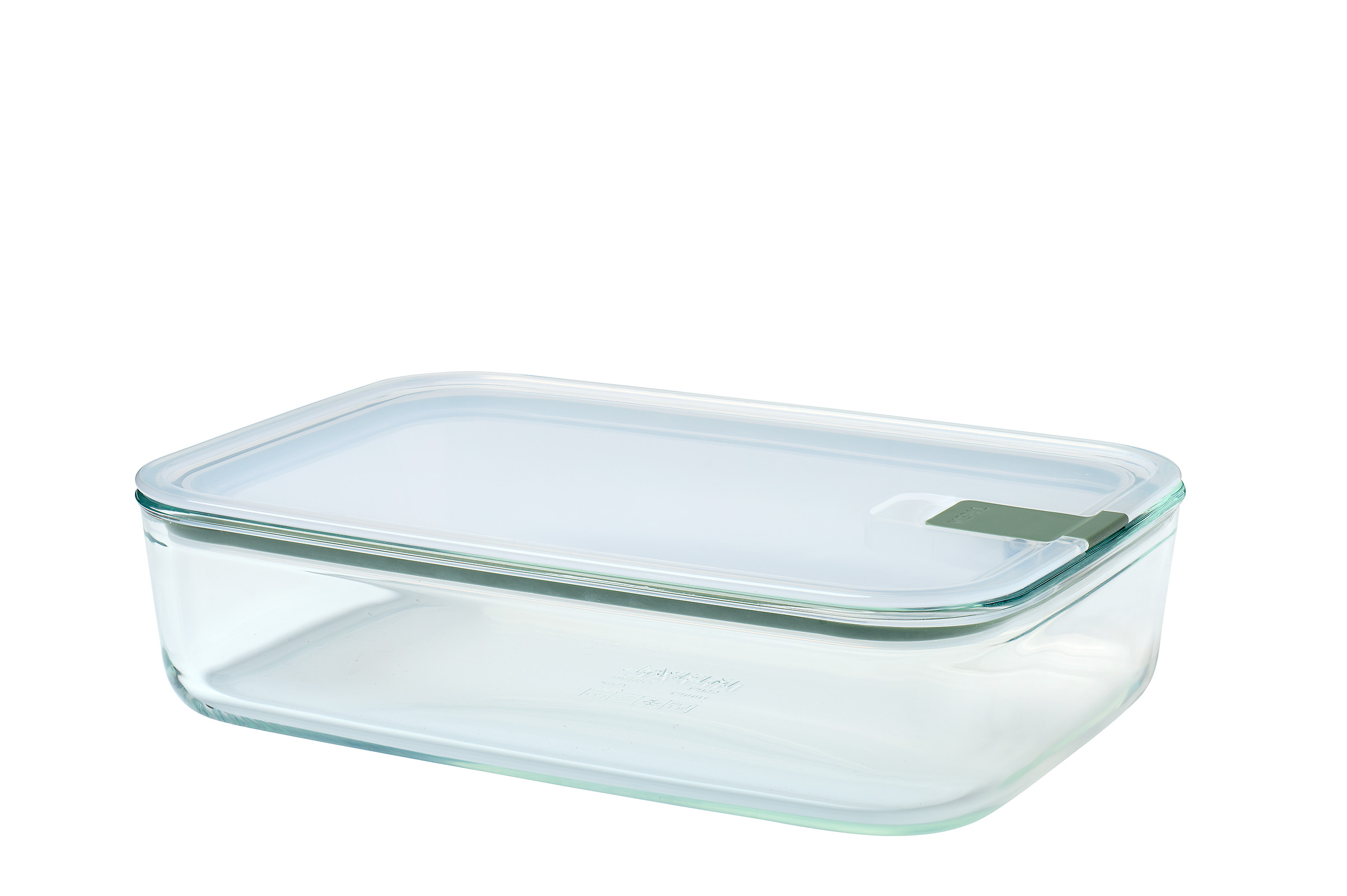Mepal glas frischhaltedose easyclip 2250 ml - nordic sage