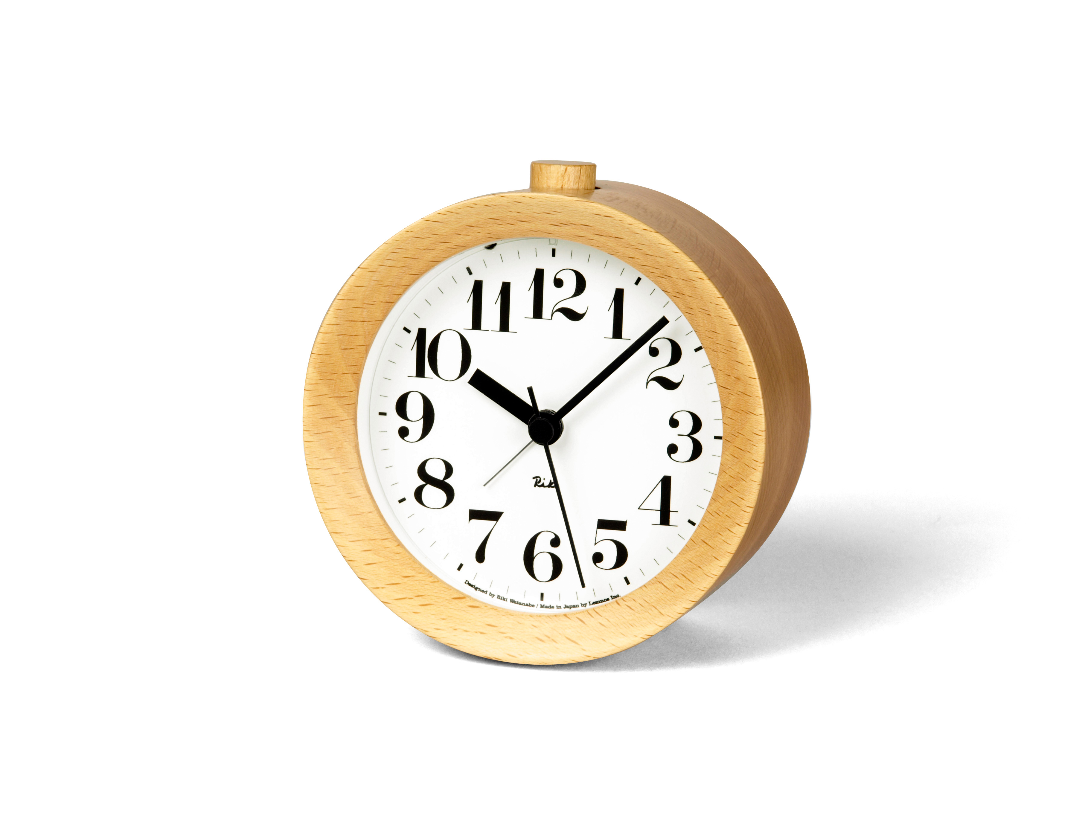 Lemnos Wecker RIKI Alarm Clock / natural Lemnos Wecker RIKI Alarm Clock / natural