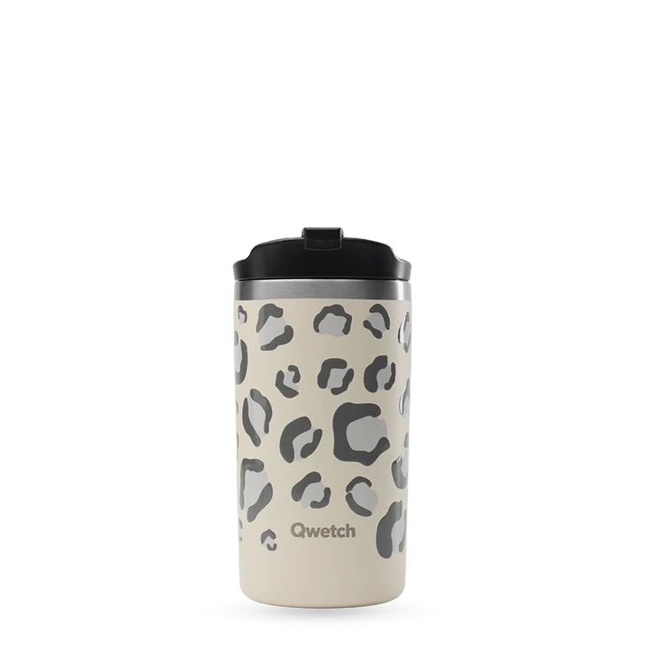 QWETCH Isolierbecher Edelstahl wild sand 350ml Ø 7 cm