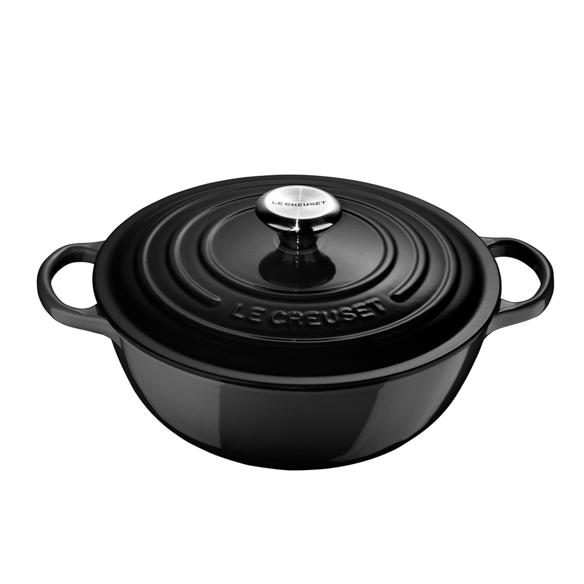 Le Creuset La Marmite Signature 32 cm Schwarz