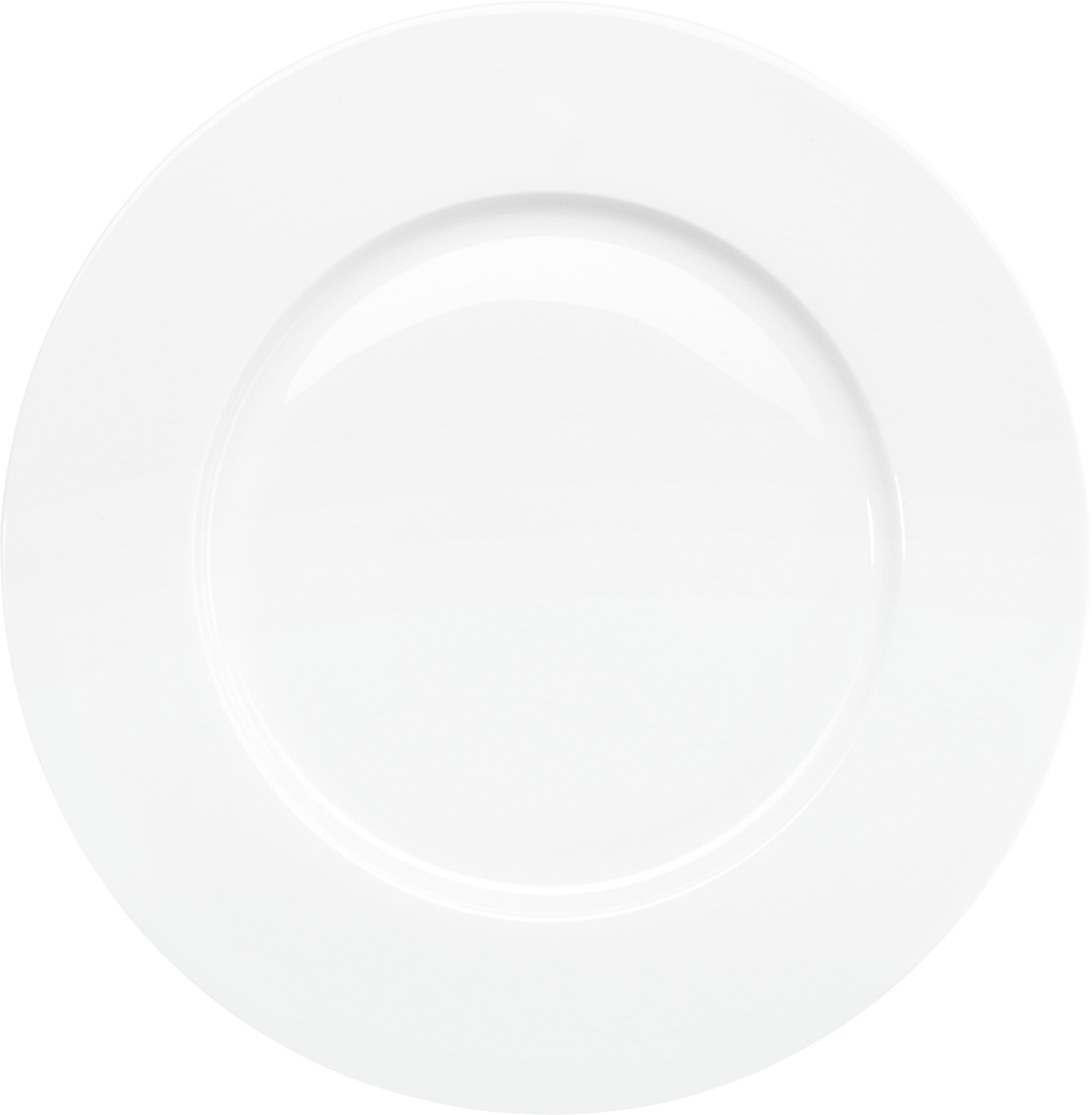 ASA atable Brotteller mit Fahne weiß glänzend