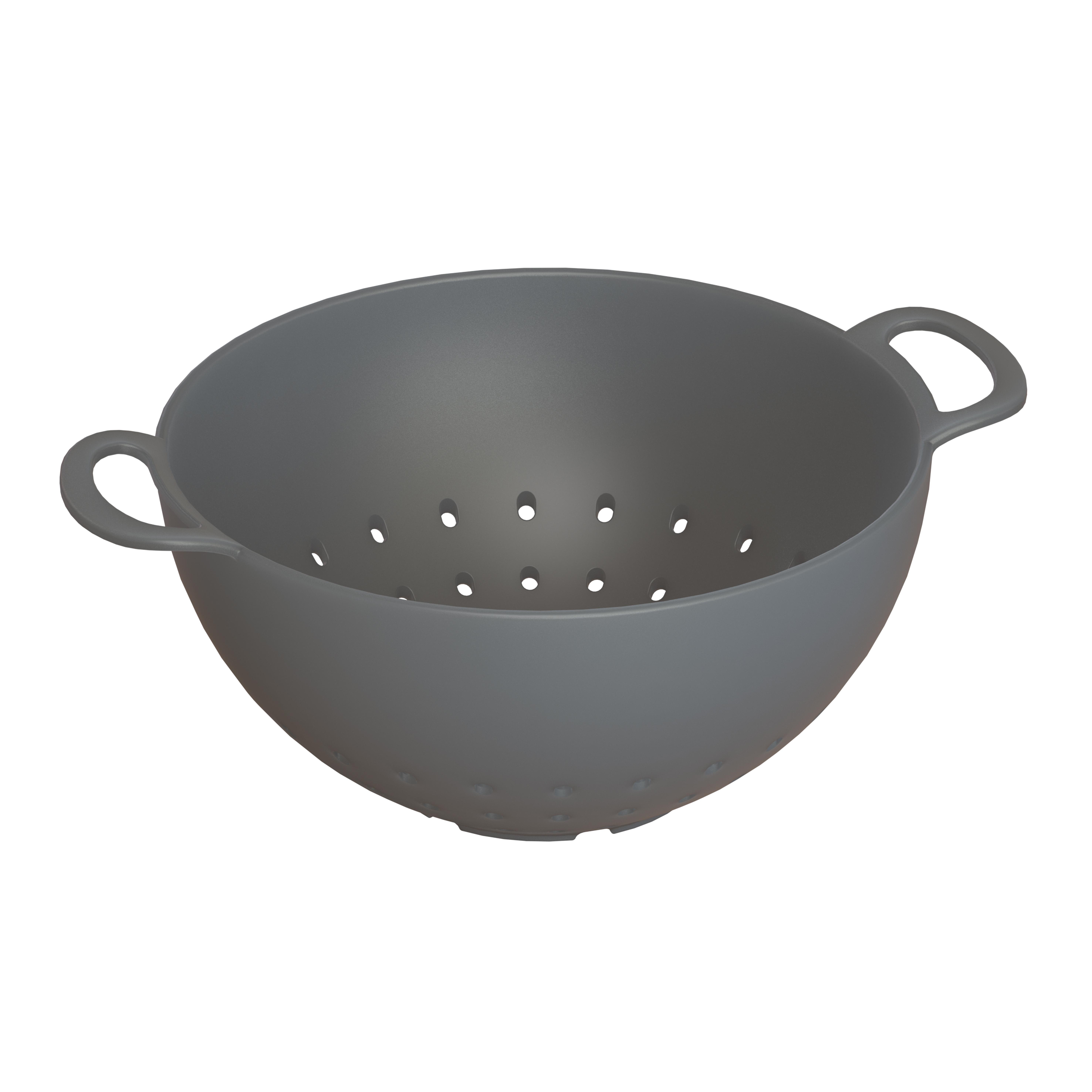 MAGU Salatseiher "Natur-Design" Ø 24 cm schiefer
