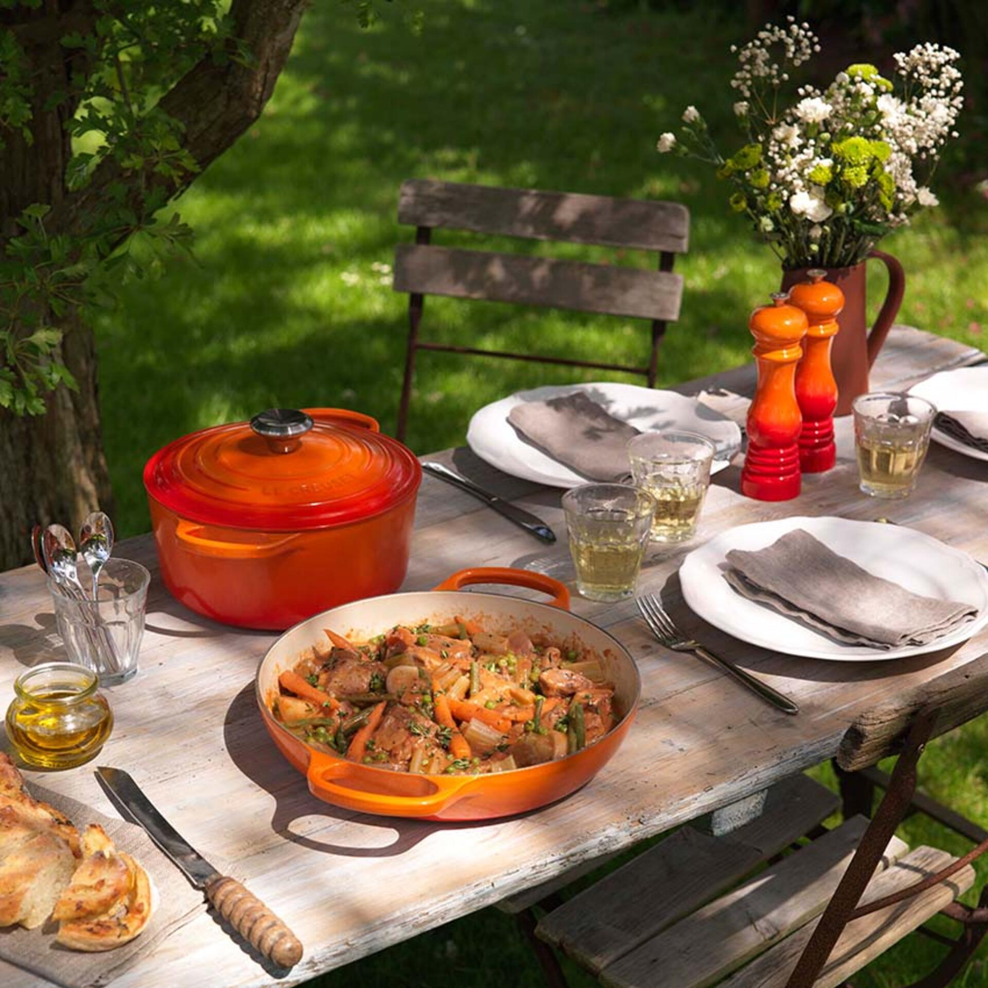 Le Creuset Gourmet-Profitopf Signature 26 cm Ofenrot