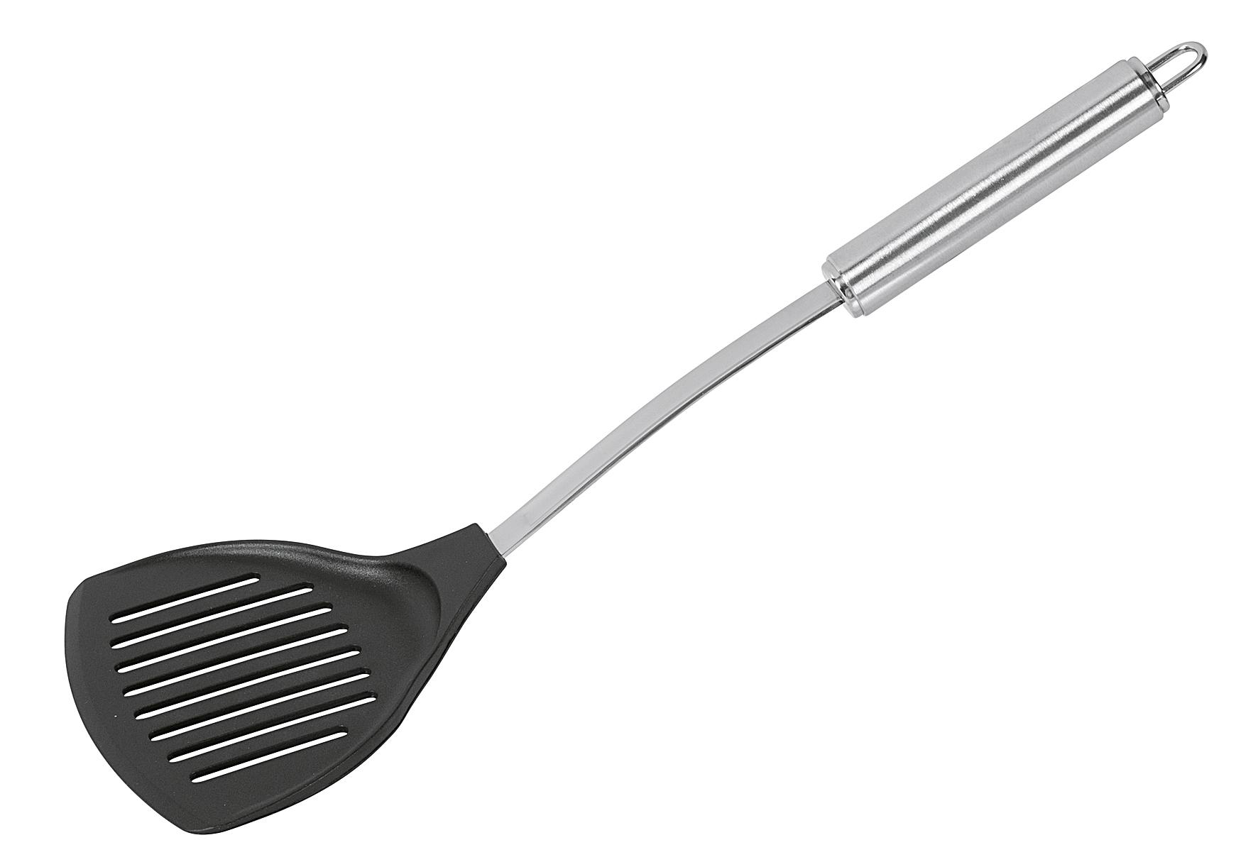 My Basics Universalwender Nylon mit Edelstahlgriff schwarz
