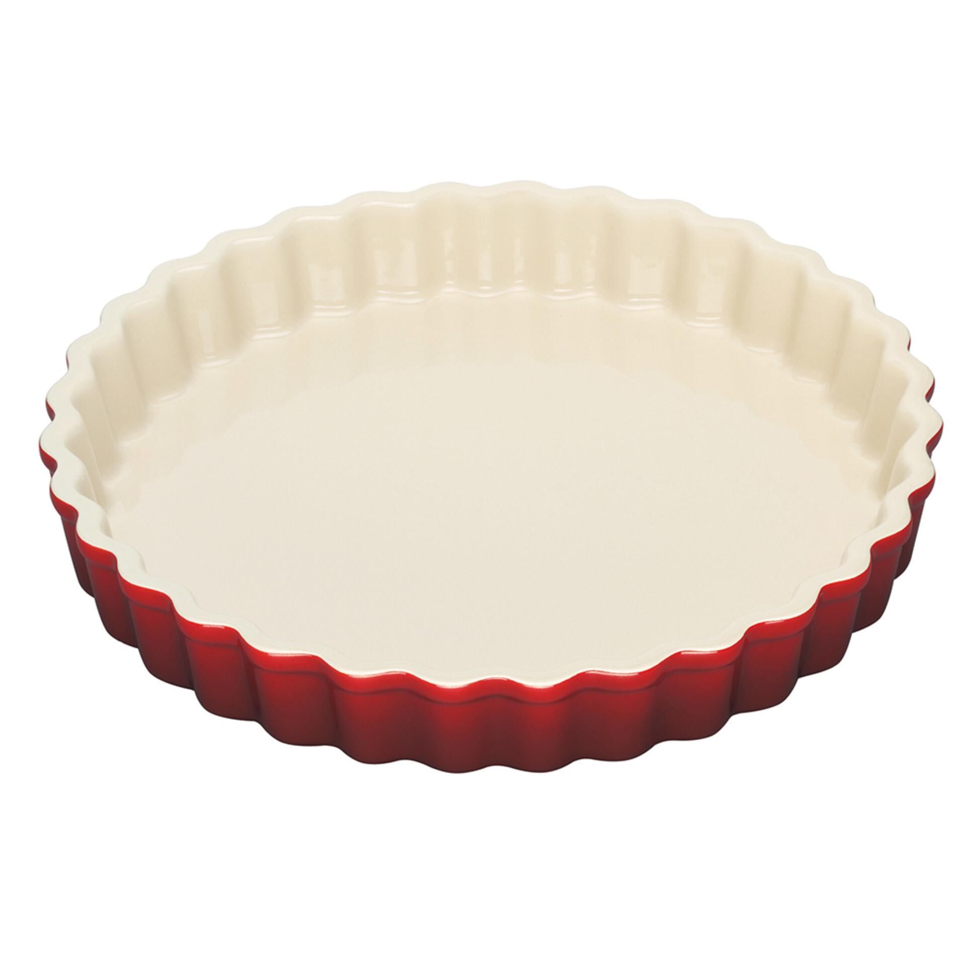 Le Creuset Tarte-Form 28 cm Kirschrot Le Creuset Tarte-Form 28 cm Kirschrot