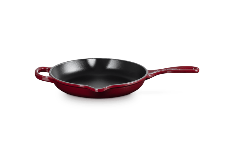 Le Creuset Brat- und Servierpfanne Signature rund 23 cm Garnet