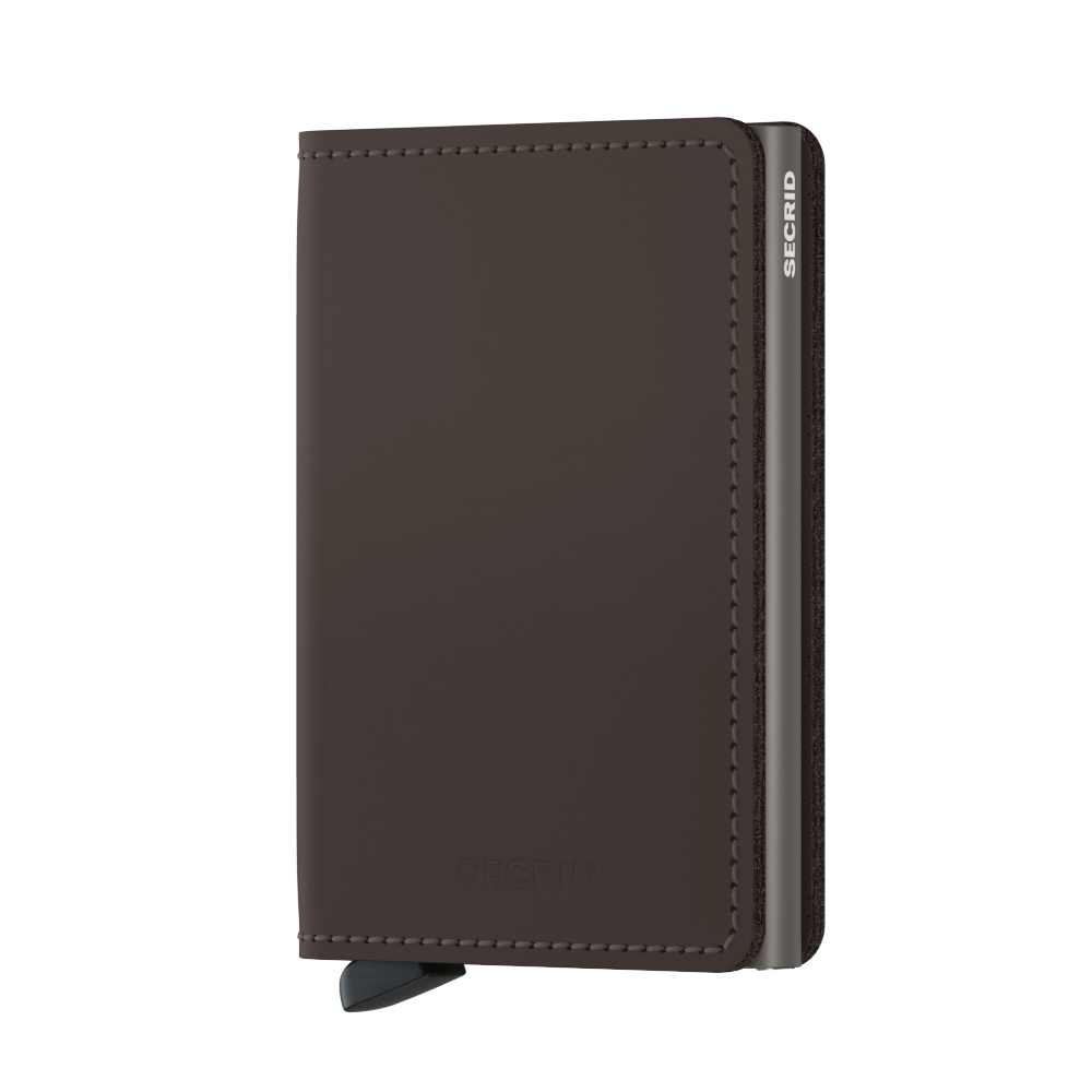 Secrid Slimwallet Matte Truffle Secrid Slimwallet Matte Truffle