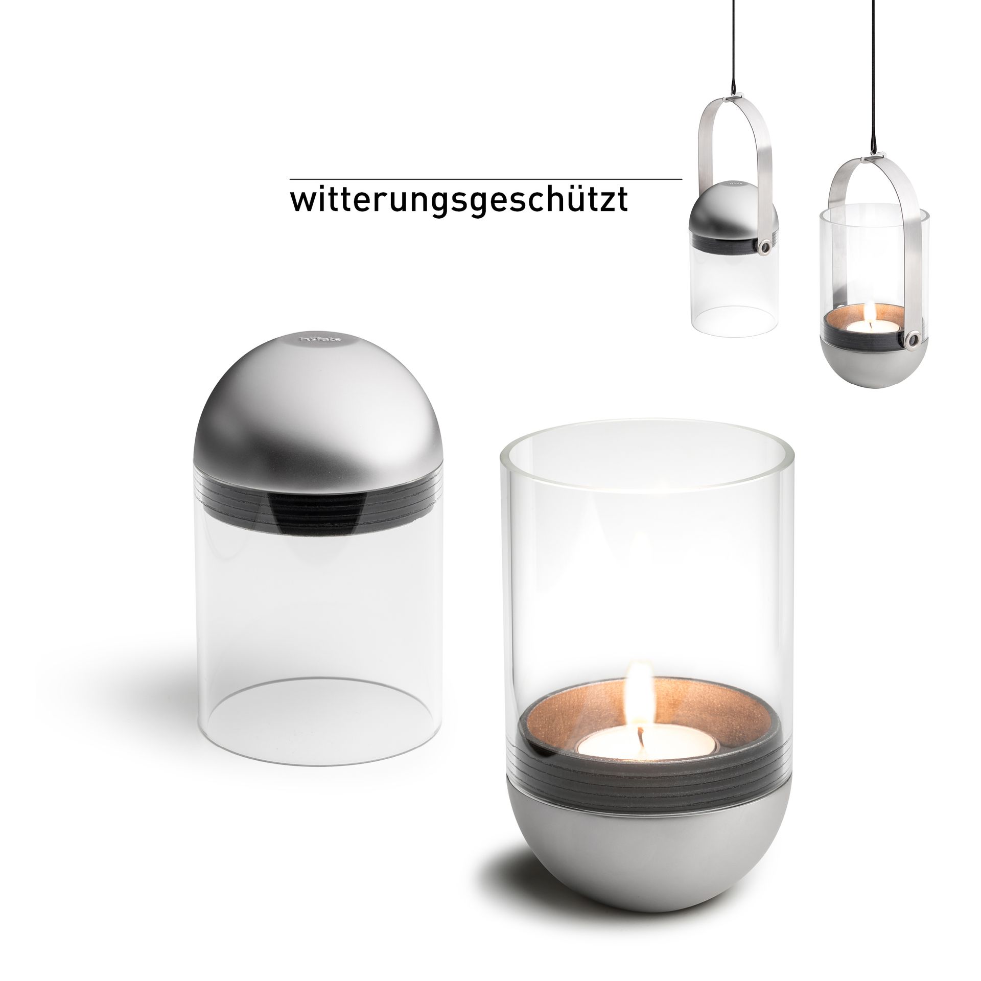 Höfats Gravity Candle M90 Windlicht