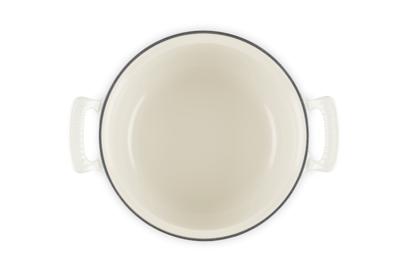 Le Creuset Bräter rund Modern Heritage 26 cm Meringue
