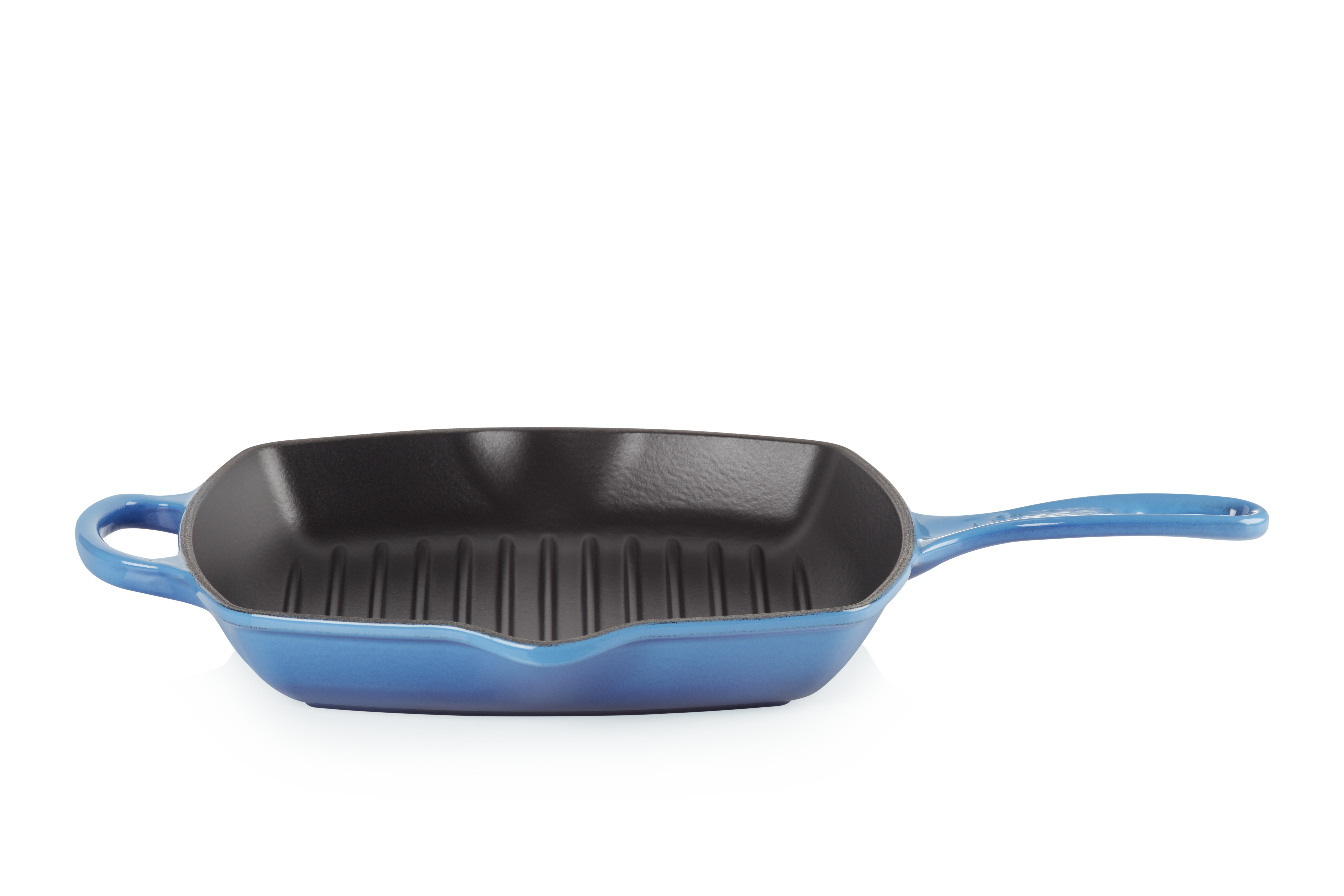 Le Creuset GRILLPFANNE QUADRATISCH SIGNATURE 26 CM AZURE Le Creuset GRILLPFANNE QUADRATISCH SIGNATURE 26 CM AZURE