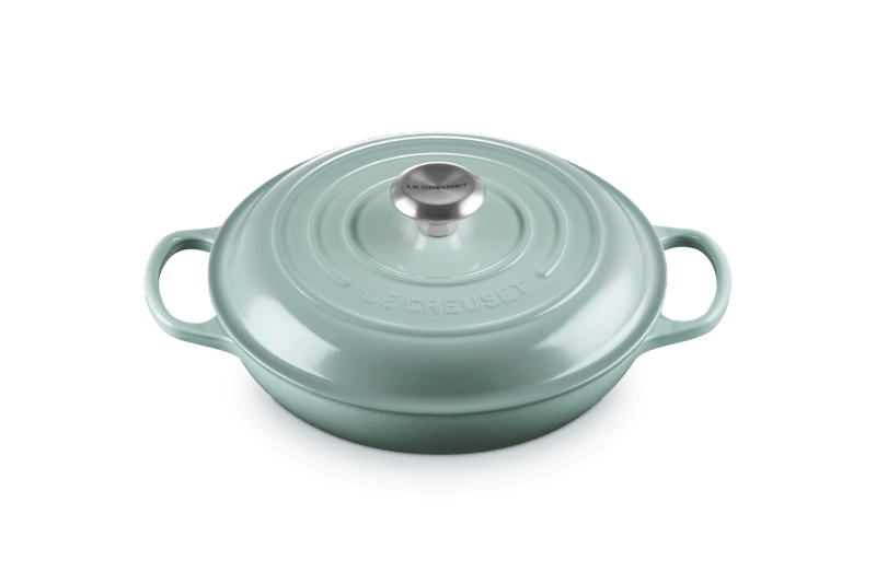 Le Creuset Gourmet-Profitopf aus Gusseisen 26cm 2,2L Sea Salt