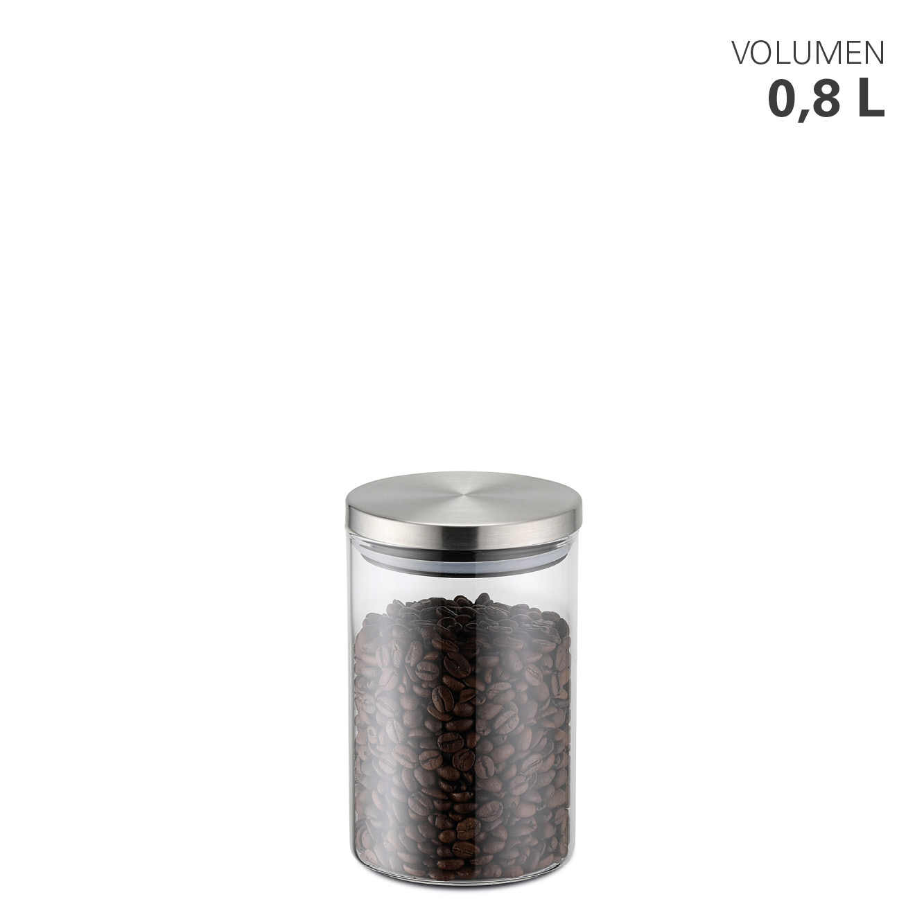 Weis Vorratsdose aus Borosilikatglas 800 ml