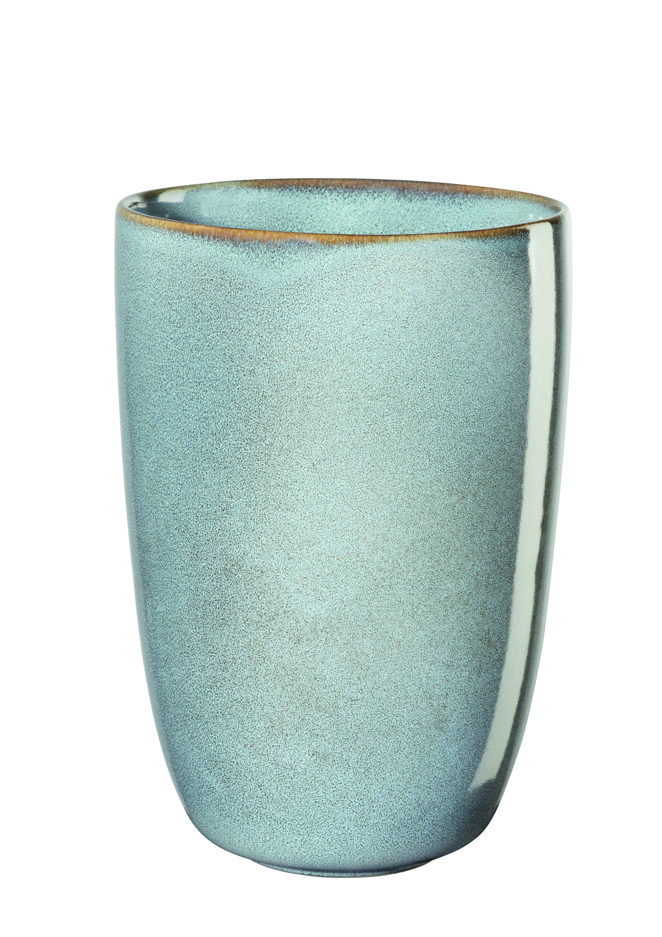 ASA Vase, denim D. 14,5 cm, H. 21 cm 