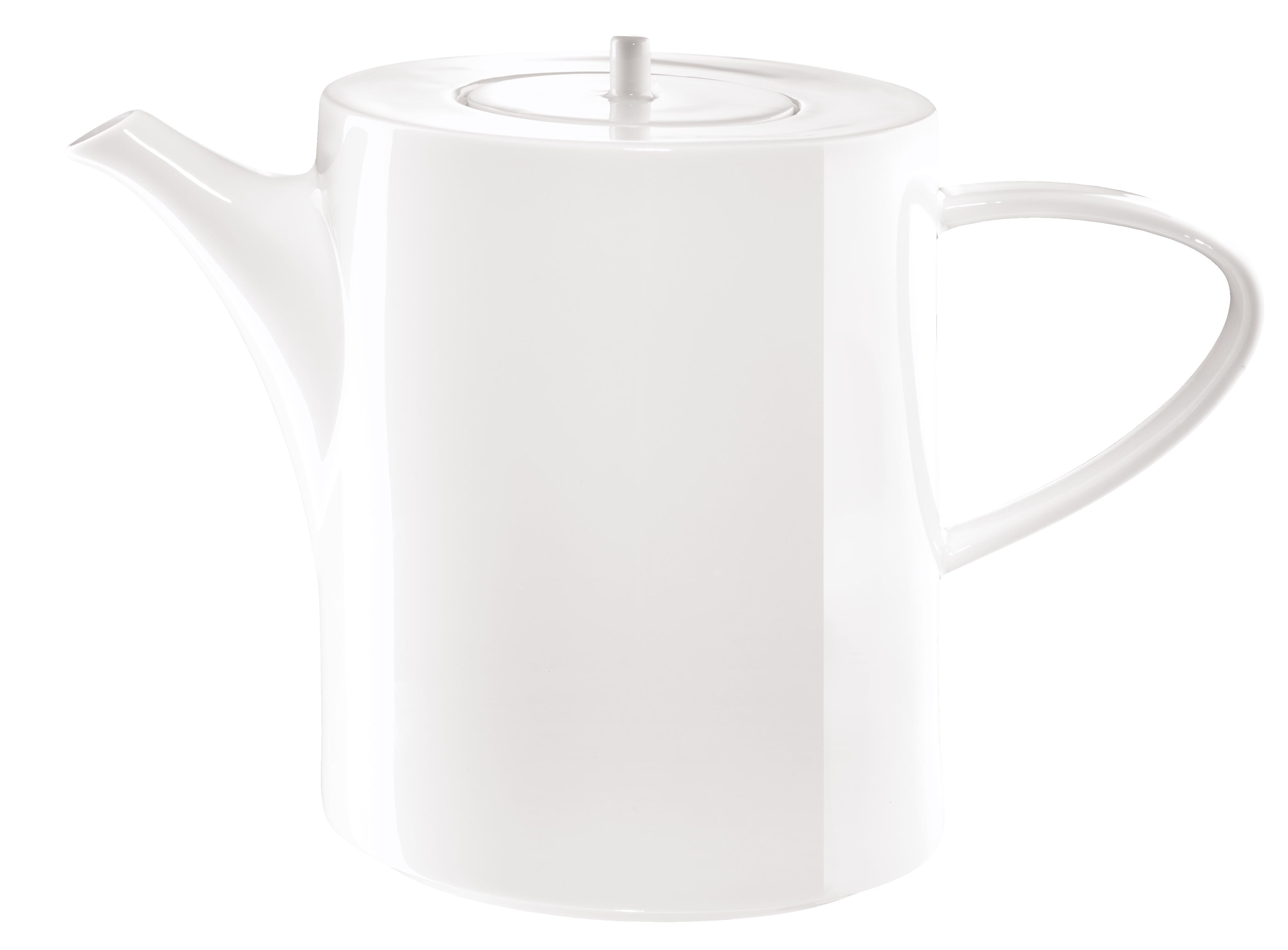 ASA atable Kaffeekanne weiß glänzend