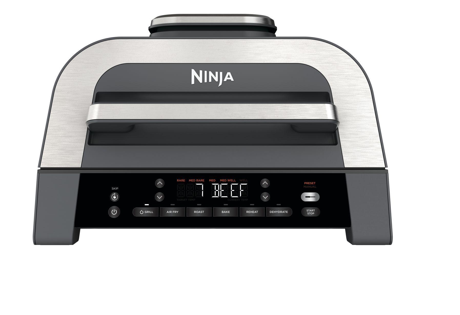 NINJA Heißluftfritteuse Foodi Max DG551EU silber, grau