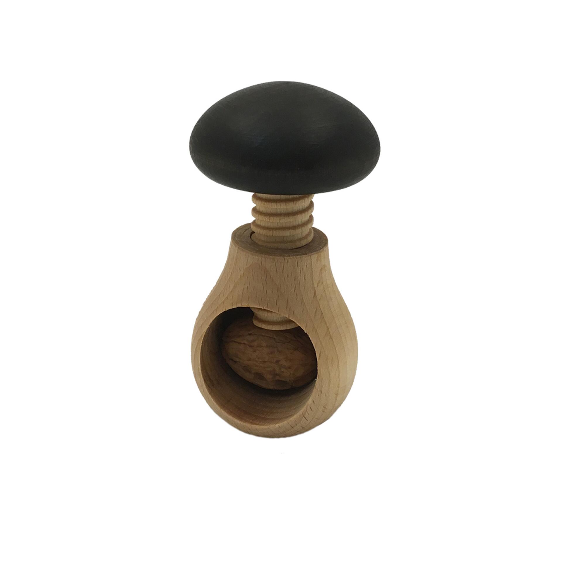 Nussknacker Pilz aus Holz