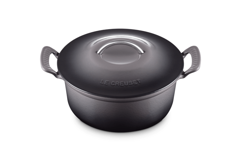 Le Creuset Bräter rund Modern Heritage 26 cm Flint