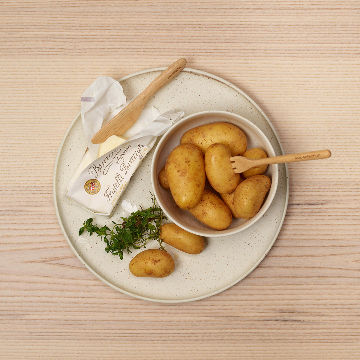 ASA coppa 2er Set Teebecher, sencha weiß matt