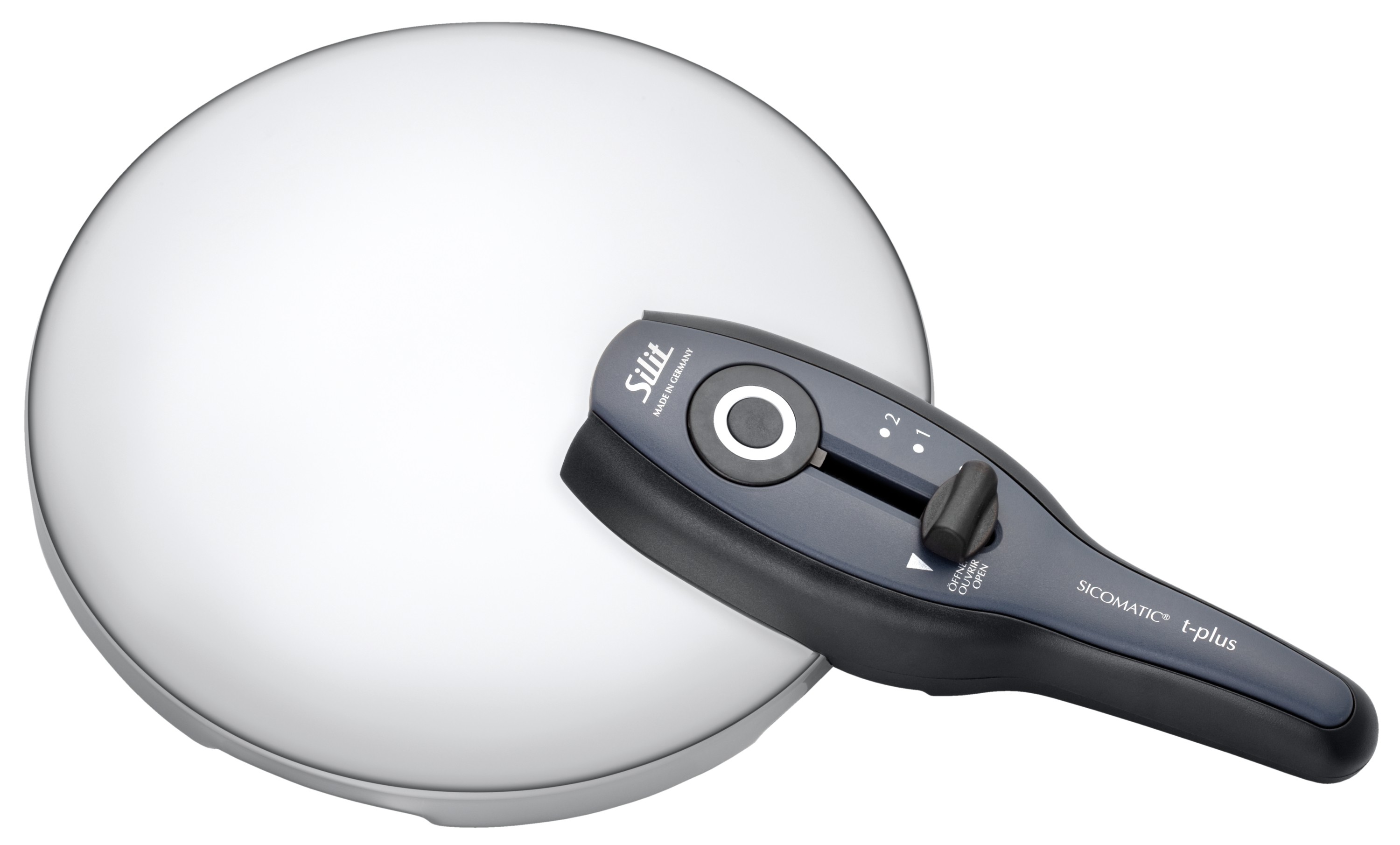 SILIT Sicomatic T-Plus Deckel Ø 22 cm edelstahl