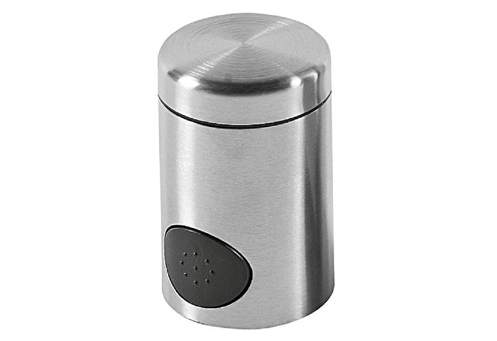 ZELLER PRESENT Süßstoff-Spender Edelstahl 7,5cm Ø4,7cm silber