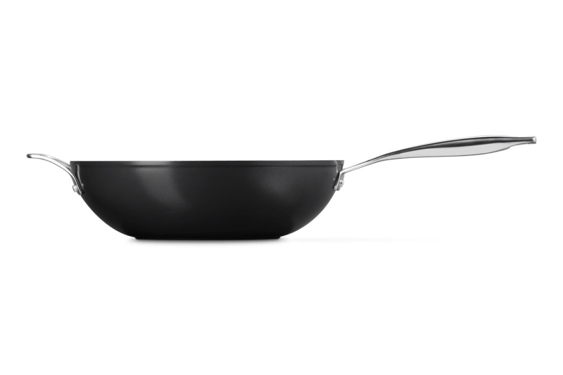 Le Creuset Essential Keramik-Antihaft Wok-Pfanne 30 cm Mit Ge