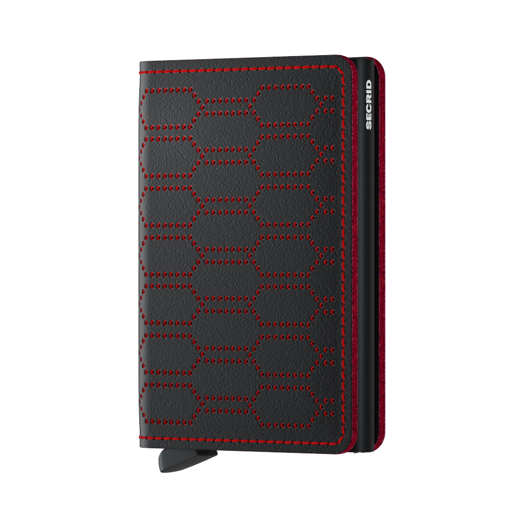 Secrid Slimwallet Fuel Black-Red