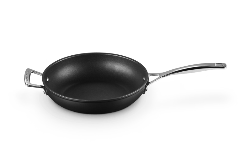 Le Creuset Aluminium-Antihaft Pfannen-Set 24/26 cm, Milchtopf