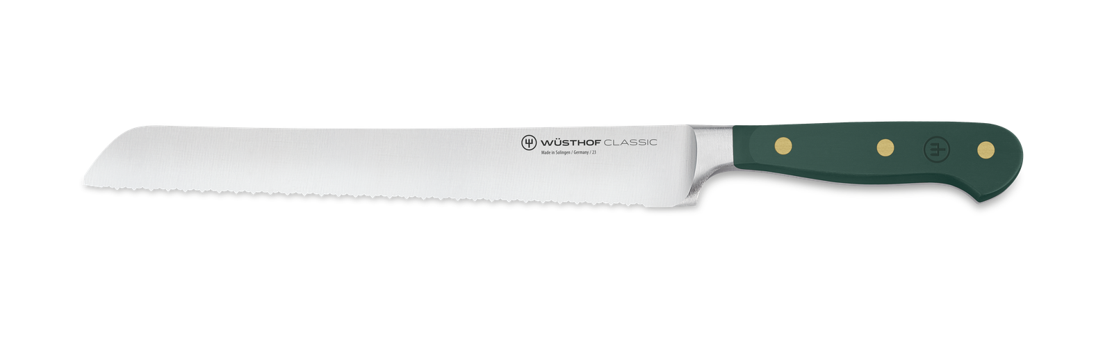 Wüsthof Classic Brotmesser mit Präzisions-Doppelwelle 23 cm
