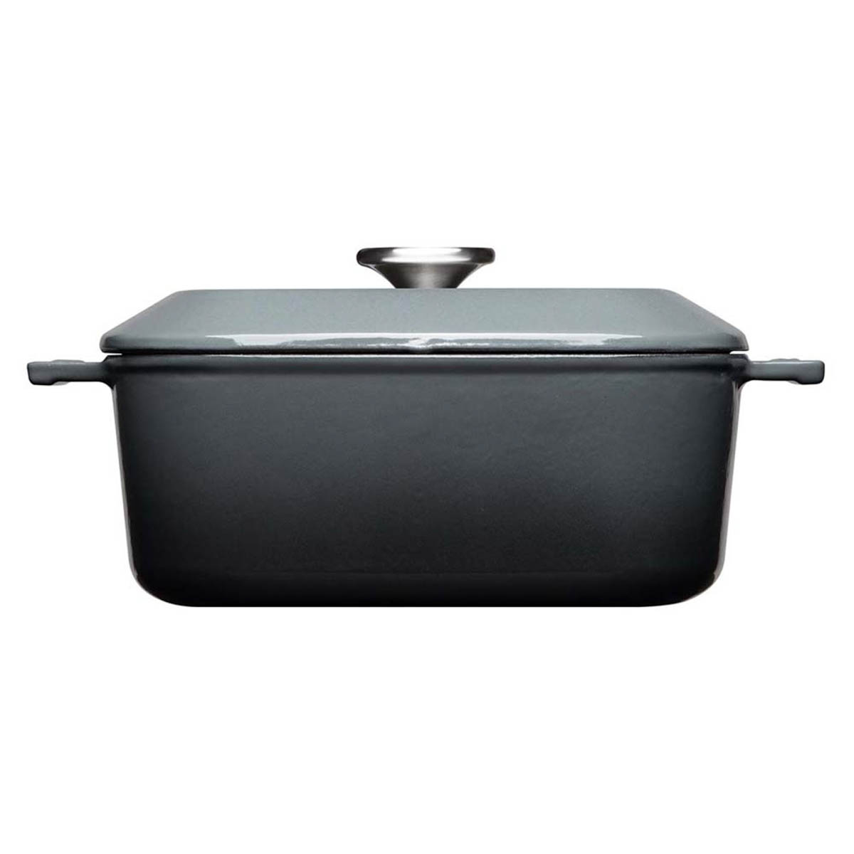 Woll Iron Kasserolle 24 x 24 cm Grau