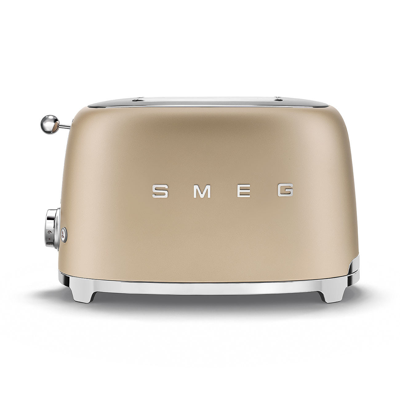 Smeg Toaster 2 Scheiben champagner