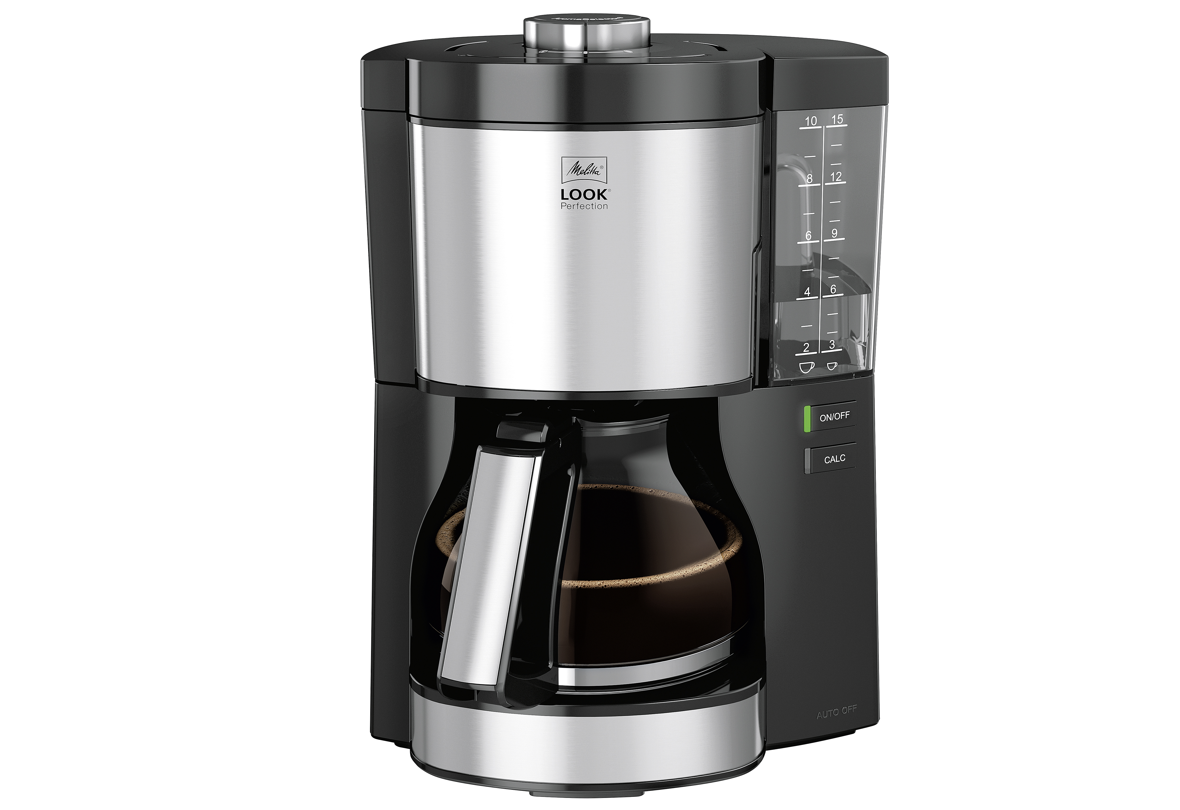 MELITTA Kaffeeautomat Look V Perfection 1025-06 10-15 Tassen 1080Watt schwarz