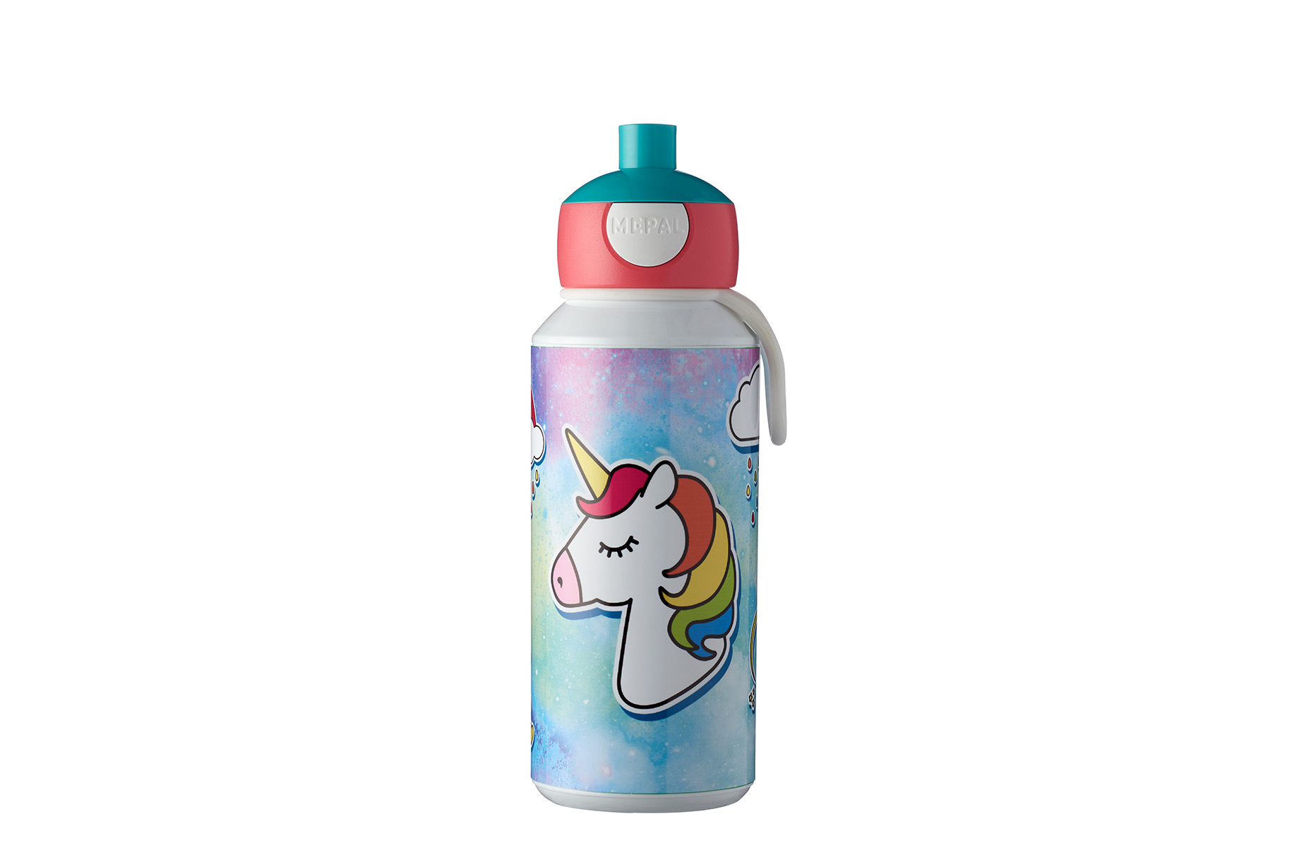 Mepal trinkflasche pop-up campus 400 ml - unicorn
